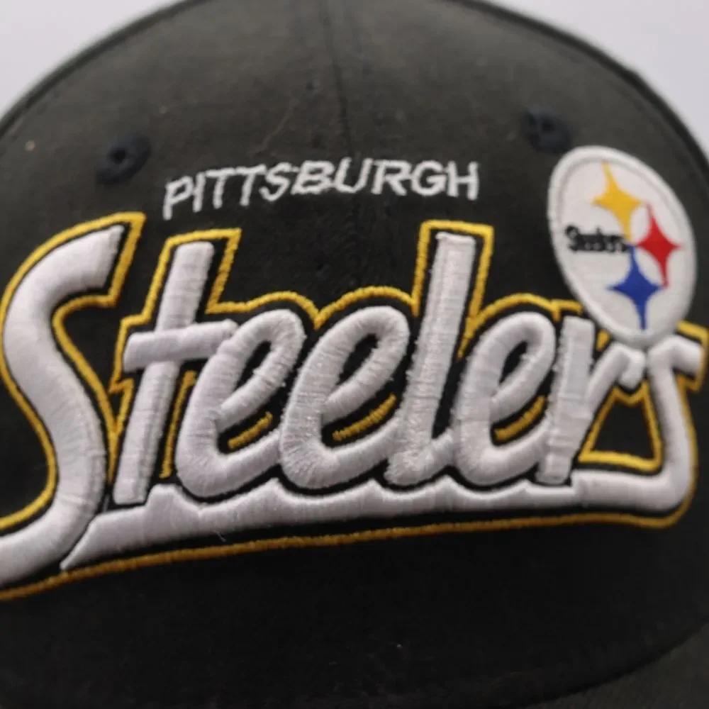 New Era Pittsburgh Steelers Fitted Cap Small/Medium NFL Fan Gear Hat